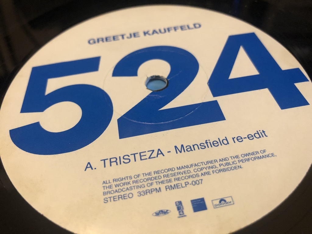 greetje kauffeld tristeza レコード-