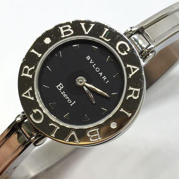 SALE【正規品】BVLGARI ブルガリ ビーゼロワン バングルウォッチ レディース腕時計 シルバー BZ22S 【不動品】【ジャンク】値下げしました_画像2