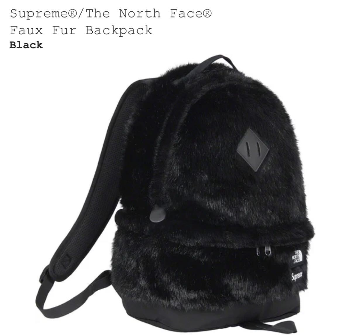 シュプリーム Supreme THE NORTH FACE Faux Fur Backpack シュプリーム