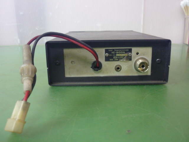 ノーチェック／ジャンク　■ ICOM IC-200A　VHF TRANSCIVER_画像4