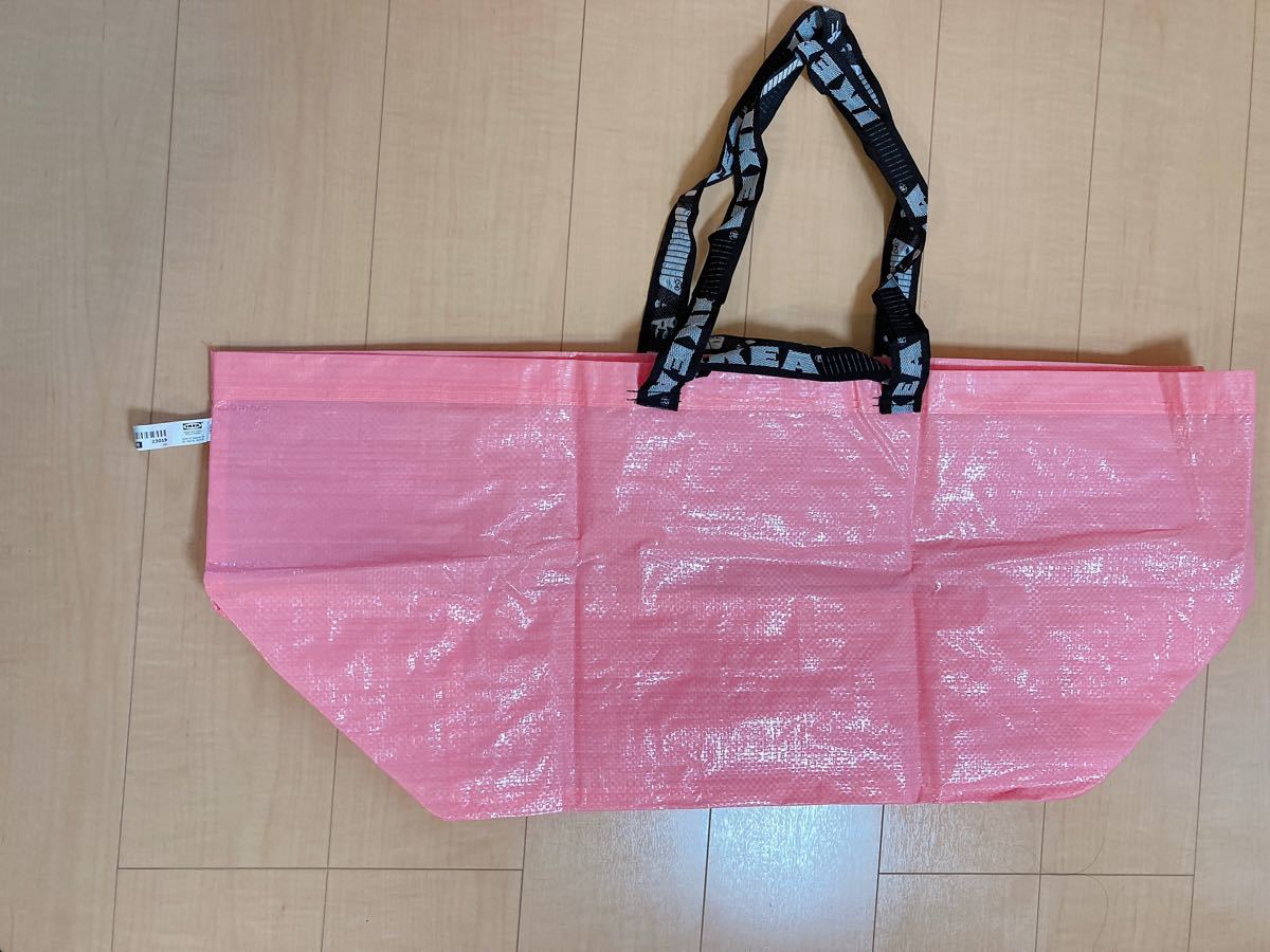 イケヤ　IKEA ブラットビーバック　ピンク　アメリカ購入　日本未発売　エコバッグ　 トートバッグ ショッピングバッグ　