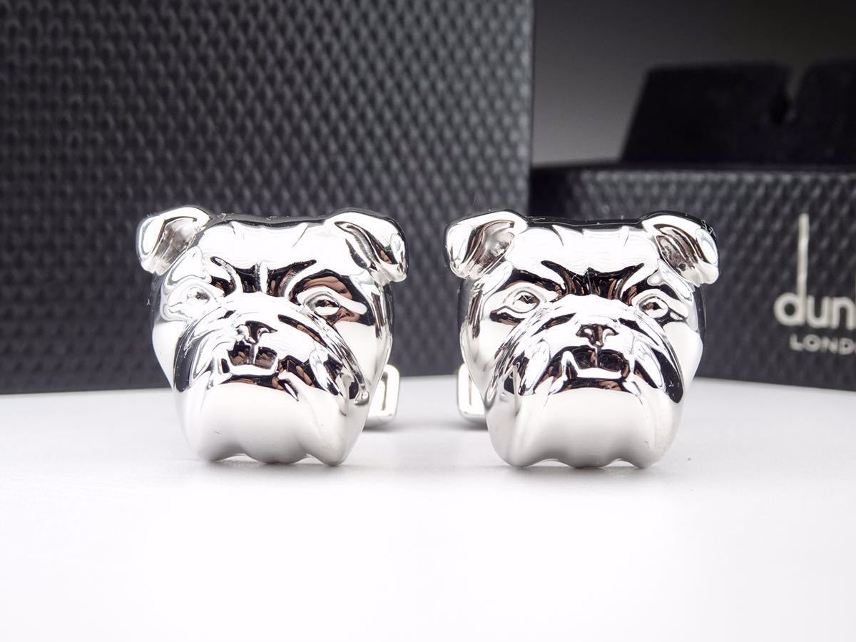 ダンヒル AD 925 ブルドッグ アイコン カフス カフリンクス | alfasaac.com