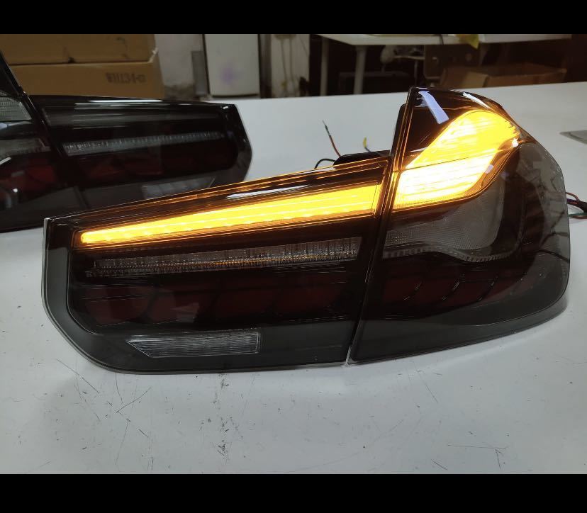 BMW f30 f35 318 328i 320 325 335 330i LED テールランプ　テールライト　ブラック　2013～2019 3シリーズ_画像6