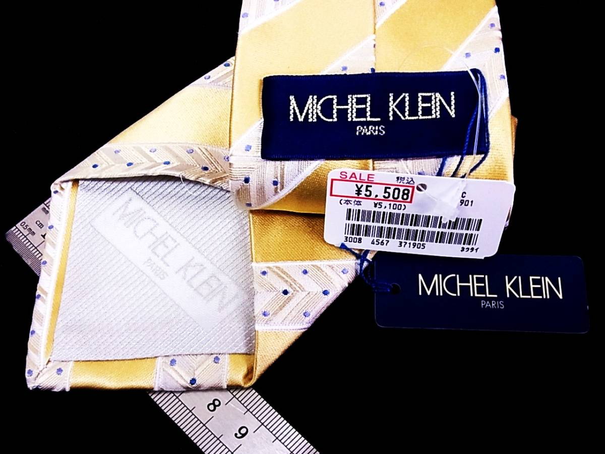 ***:.*:[ new goods ]3677T Michel Klein [ stripe ] necktie * popular small * narrow tie 