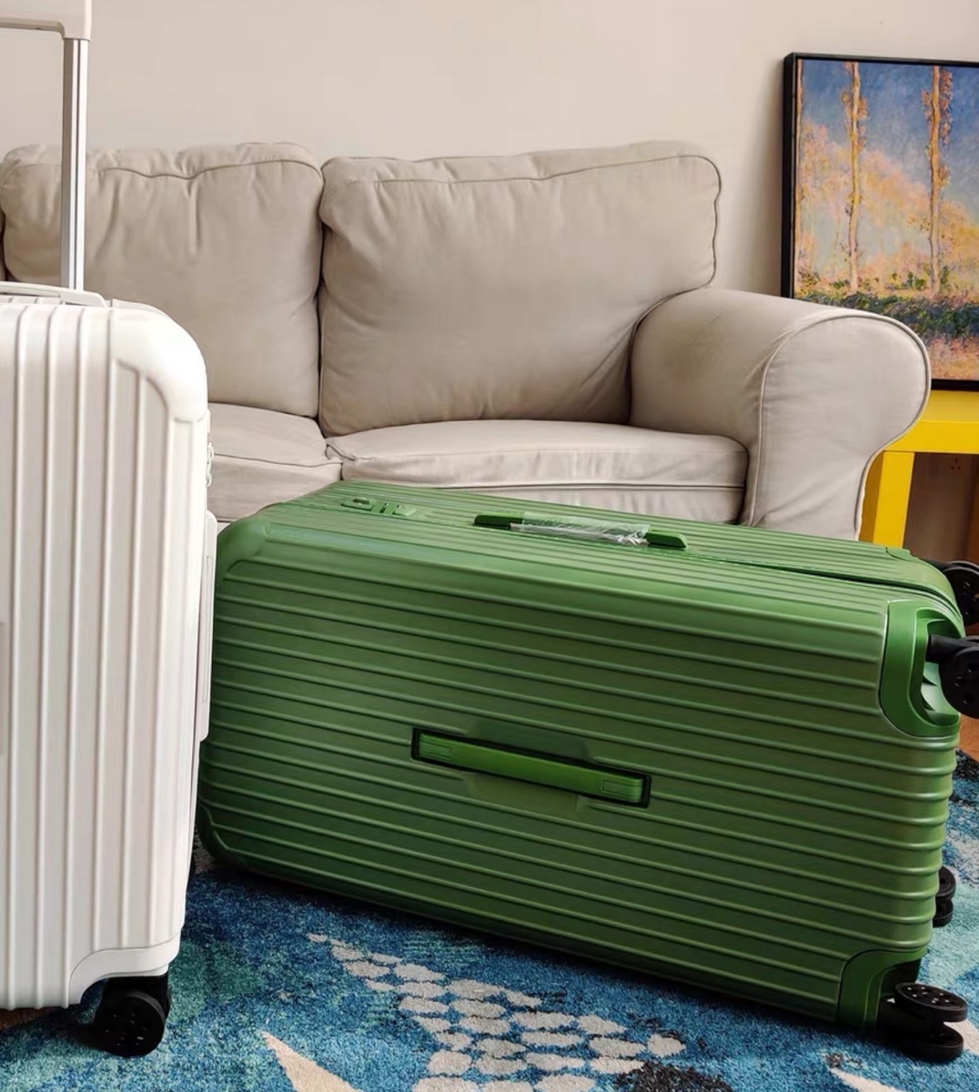 世界有名な スーツケース 8輪 超軽量大容量 旅行 キャリーケース ファスナー式 XＬ グリーン ニューデザイン TSAロック搭載 -  スーツケース、トランク一般