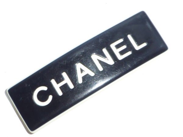 ヤフオク シャネル Chanel 黒 アイボリー系 Chanelロゴ