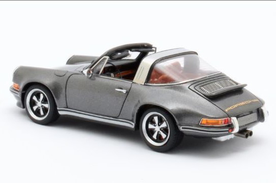 マトリックス 1/43 ポルシェ 911 タルガ シンガーデザイン 2014 グレー MATRIX SCALE MODELS 1:43 PORSCHE 911 TARGA SINGER DESIGN GREY_画像2