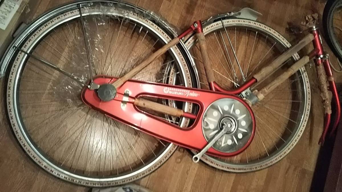 海外並行輸入正規品自転車未組立て未走行新品 自転車 ロッドブレーキ 昭和レトロ 長期保存