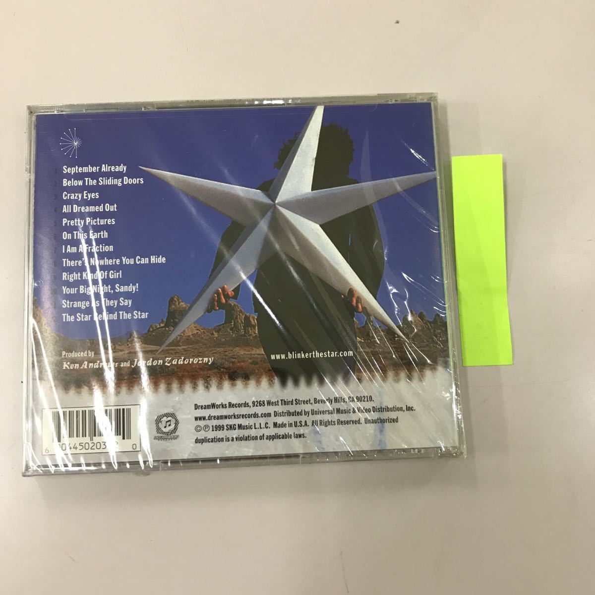 CD 輸入盤未開封【洋楽】長期保存品　BLINKER THE STAR