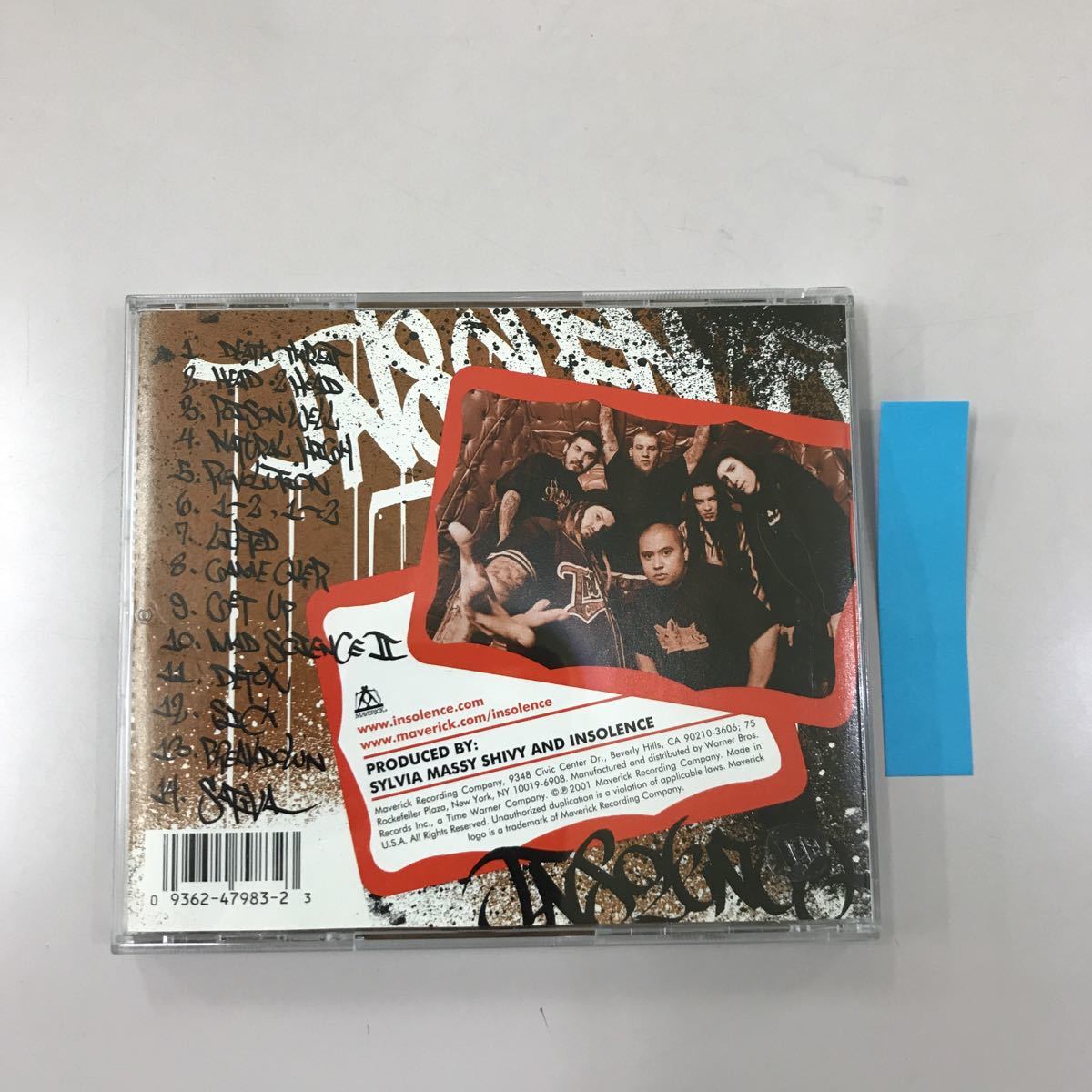 CD 中古☆【洋楽】INSOLENCE