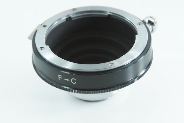 M10『希少品 キレイ』 Nikon F-C MOUNT LENS ADAPTER ニコン　変換　Fマウント→Cマウント ＃①001882500_画像3