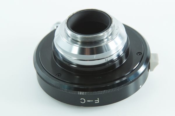 M10『希少品 キレイ』 Nikon F-C MOUNT LENS ADAPTER ニコン　変換　Fマウント→Cマウント ＃①001882500_画像6