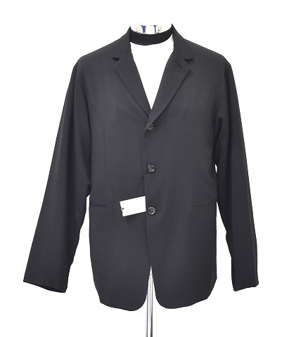 メーカー直売】 3 (シー) THEE BUTTON 2 PW-JK-01-A BLACK リラックス