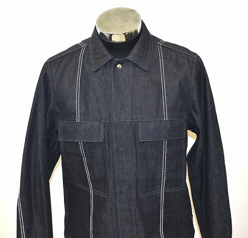 NULABEL （ニューレーベル） DENIM TRACKER JACKET デニムトラッカージャケット CM1YOK42 Gジャン ジージャン デニムブルゾン PORTVEL S_画像3