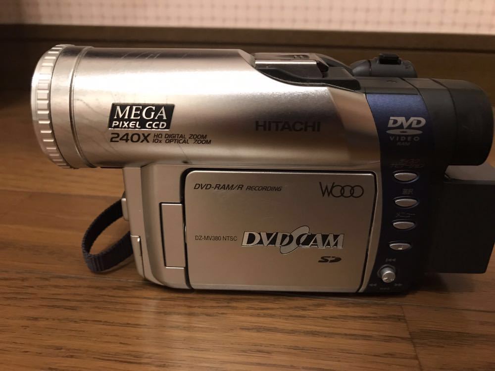 日立 HITACHI DVD CAM ビデオカメラ DZ-MV380 現状品の画像2