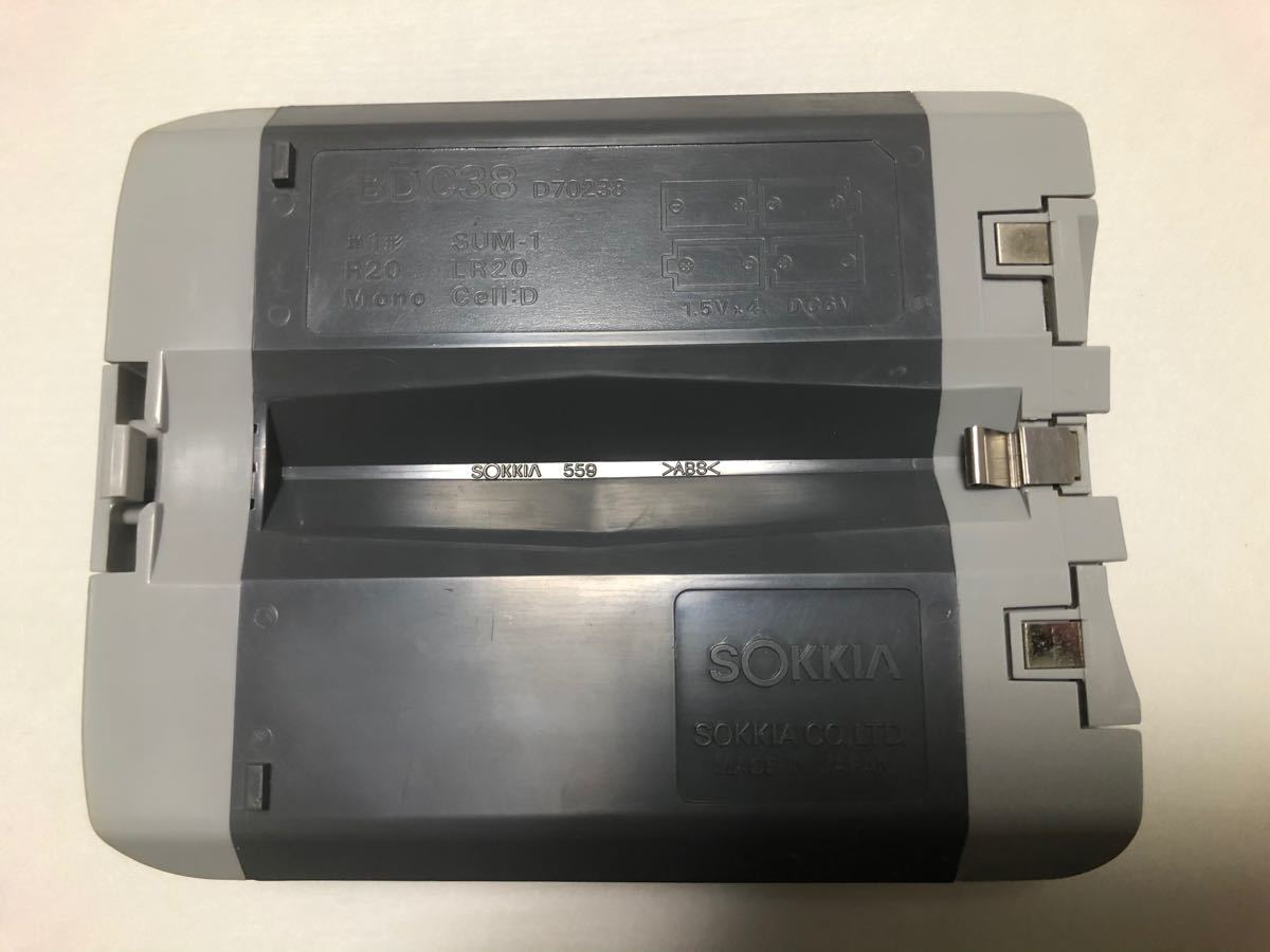 測量機器 ソキア SOKKIA 回転レベル用 電池ボックス BDC38 回転 測量機器 ソキア SOKKIA 回転レベル用 電池ボックス BDC38 回転