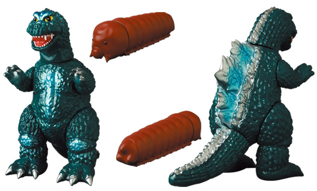 安楽安作 GODZILLA VINYL WARS EX ゴジラ ＋ モスラの幼虫 モスラ対ゴジラ版 新品即決 送料無料 モスゴジ 国内正規品_画像1