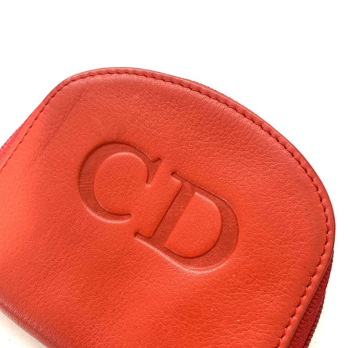 Christian Dior クリスチャンディオール コインケース 小銭入れ 赤