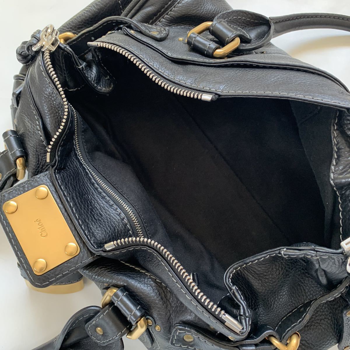 Chloe クロエ パディントン 南京錠 鍵 トートバッグ Chloe クロエ パディントン 南京錠 鍵 トートバッグ