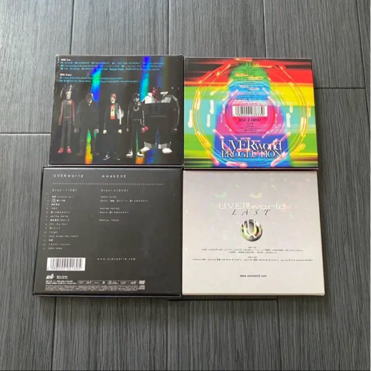 UVERworld アルバム CD4枚 ポスター セット 最終値下げ