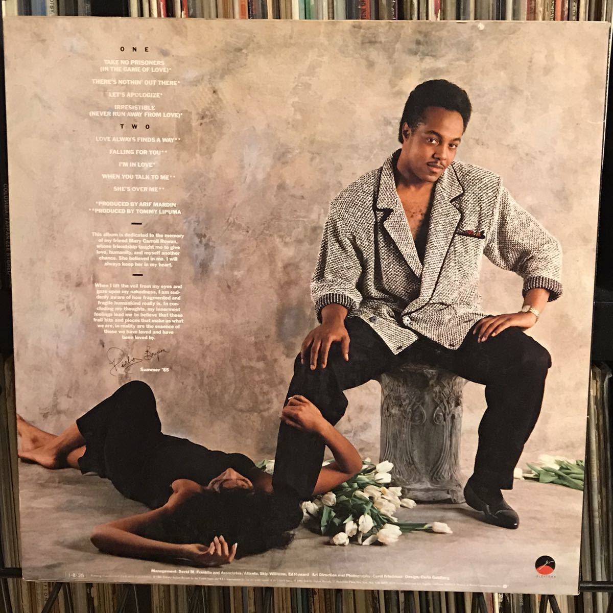 Peabo Bryson / Take No Prisoners 日本盤LP_画像2