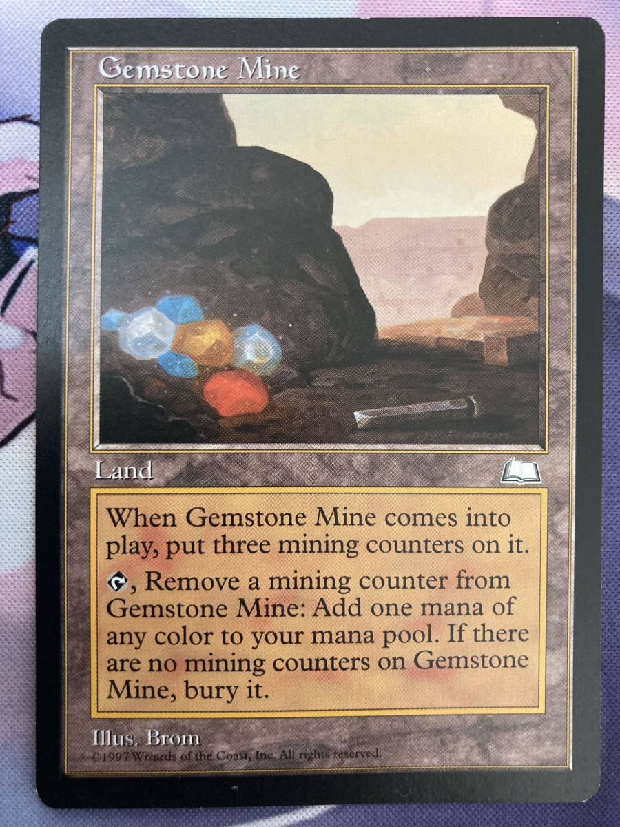 MTG　《宝石鉱山/Gemstone Mine》　WTH　英語_画像1