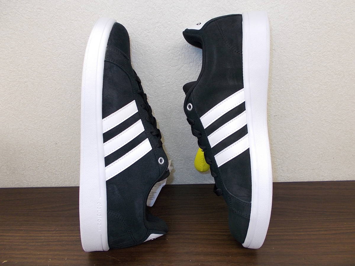 a1195◆adidasクラウドフォーム バルストライプススニーカー◆未使用品 アディダス 品番B74226 定価\7,990+税 サイズ27.5cn ローカット3A_画像4