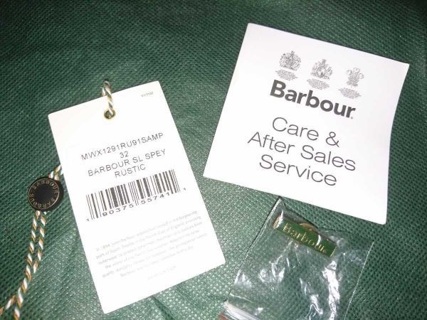 英国製 フリークスストア別注 バブアー Barbour sl spey サイズ32 未使用 engineered garments graham