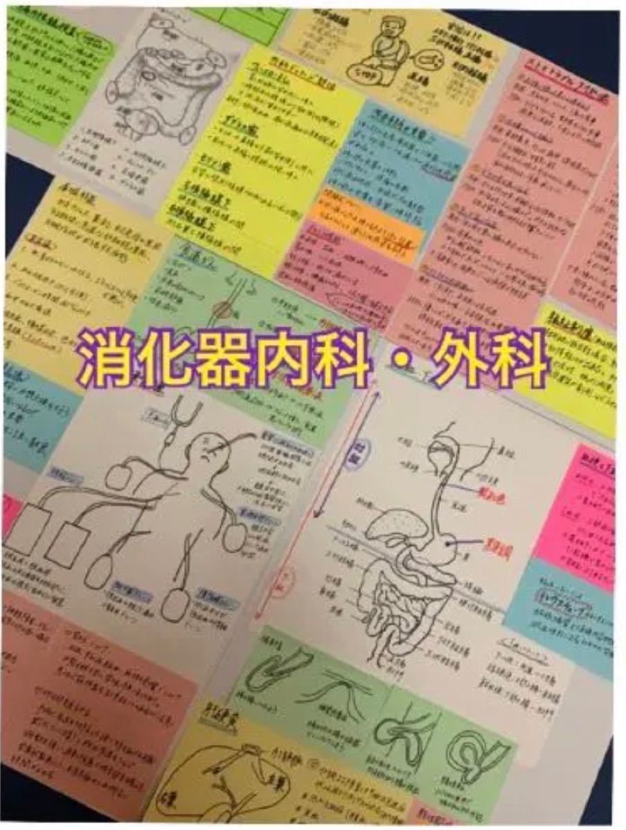 Paypayフリマ 看護師国家試験 付箋ノート まとめ付箋 Paypayフリマ 看護師国家試験 付箋ノート まとめ付箋