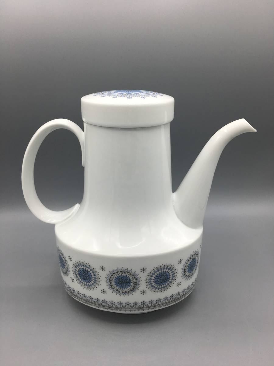 レア ローゼンタール スタジオライン タピオ・ヴィルカラ コーヒーポット / ティーポット 霜 / 雪 結晶 ドイツ Rosenthal レア ローゼンタール スタジオライン タピオ・ヴィルカラ コーヒーポット / ティーポット 霜 / 雪 結晶 ドイツ Rosenthal