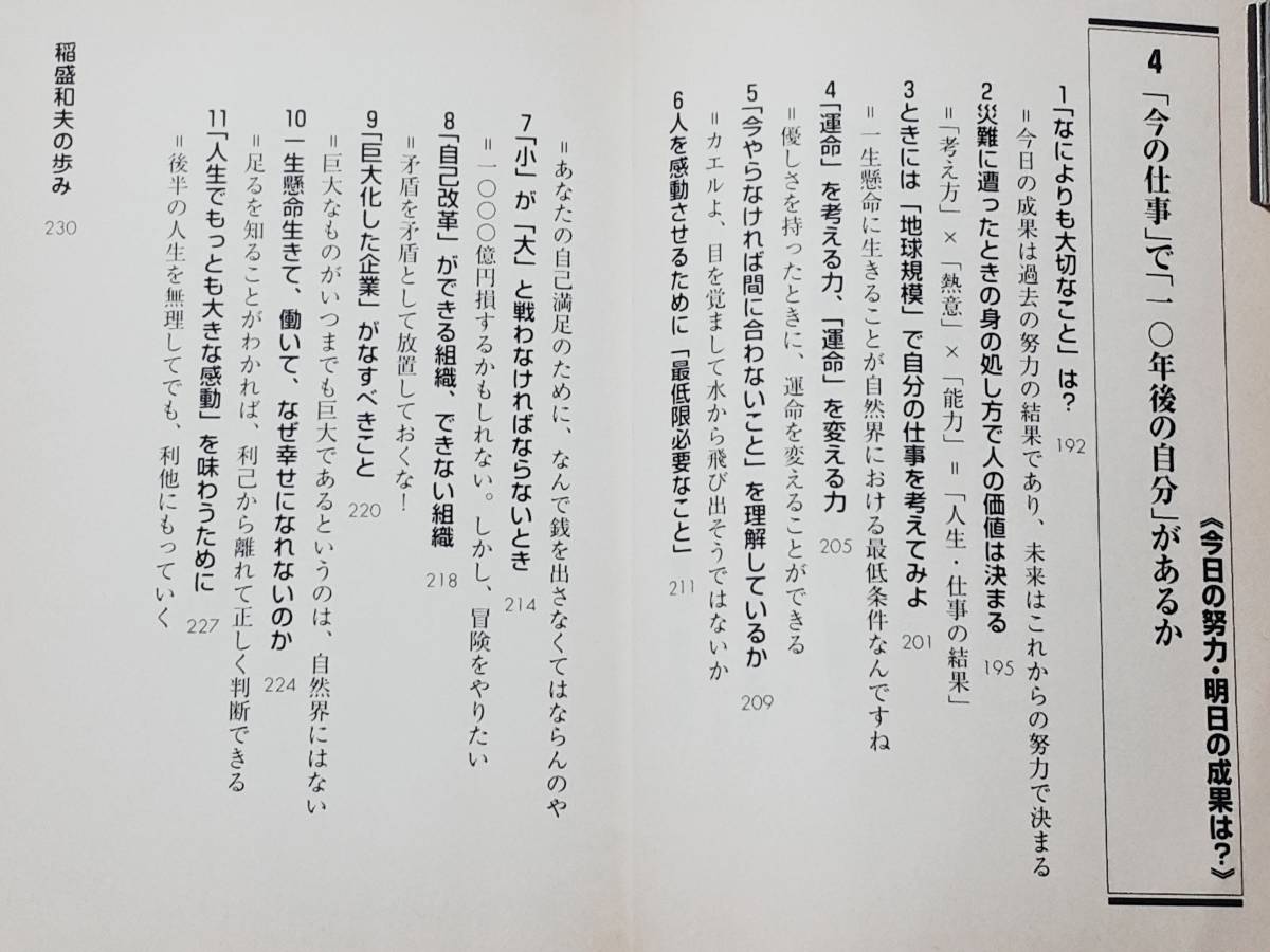 送料無料！　古文庫本　なんとかする！ なんとかできる！　稲盛和夫の仕事学　　知的生きかた文庫 三笠書房　２００２年 初版_画像8