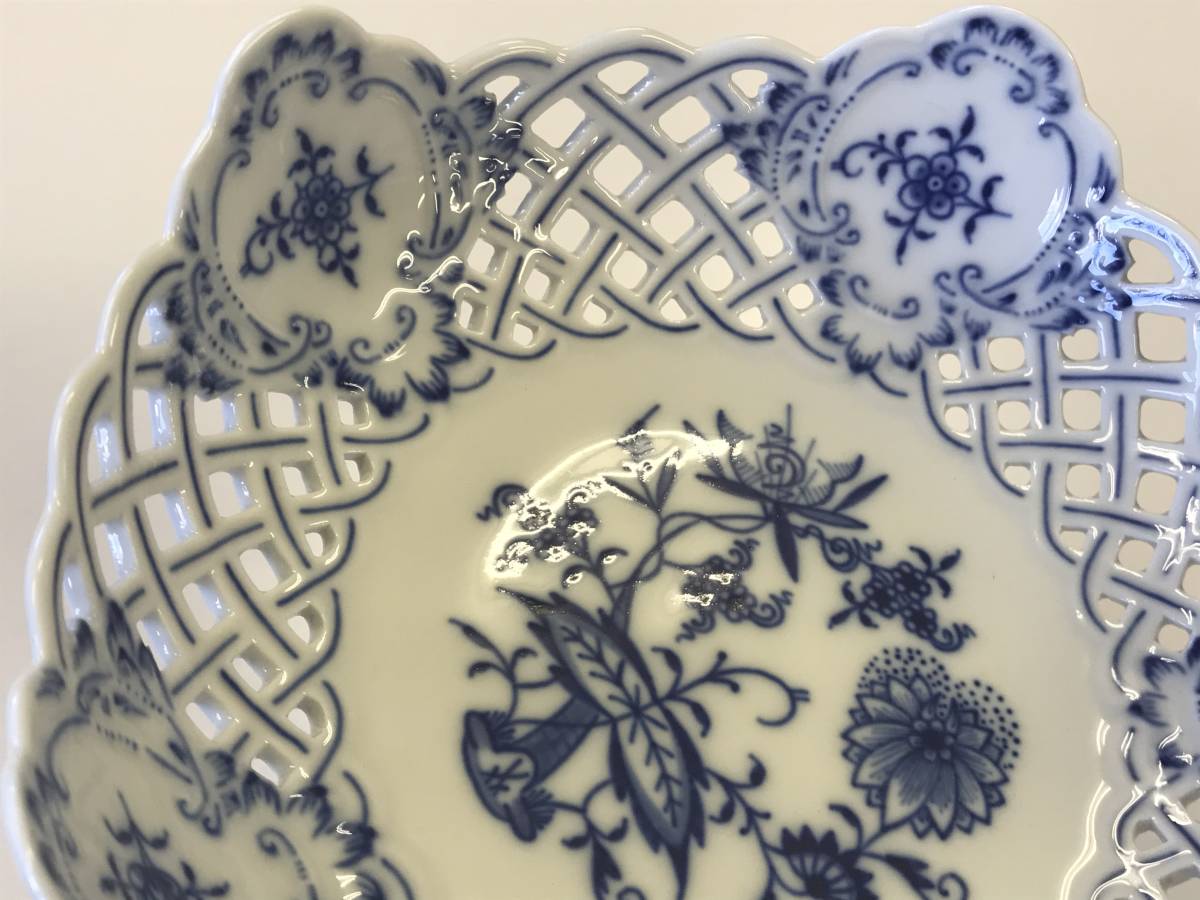 ☆MEISSEN♪BLUE ONION マイセン ブルーオニオン コンポート ☆MEISSEN♪BLUE ONION マイセン ブルーオニオン コンポート