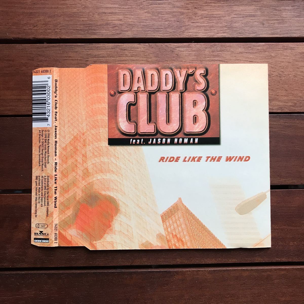 【r&b】Daddy's Club feat. Jason Homan / Ride Like The Wind［CDs］christopher cross カヴァー《1f075 9595》_画像1