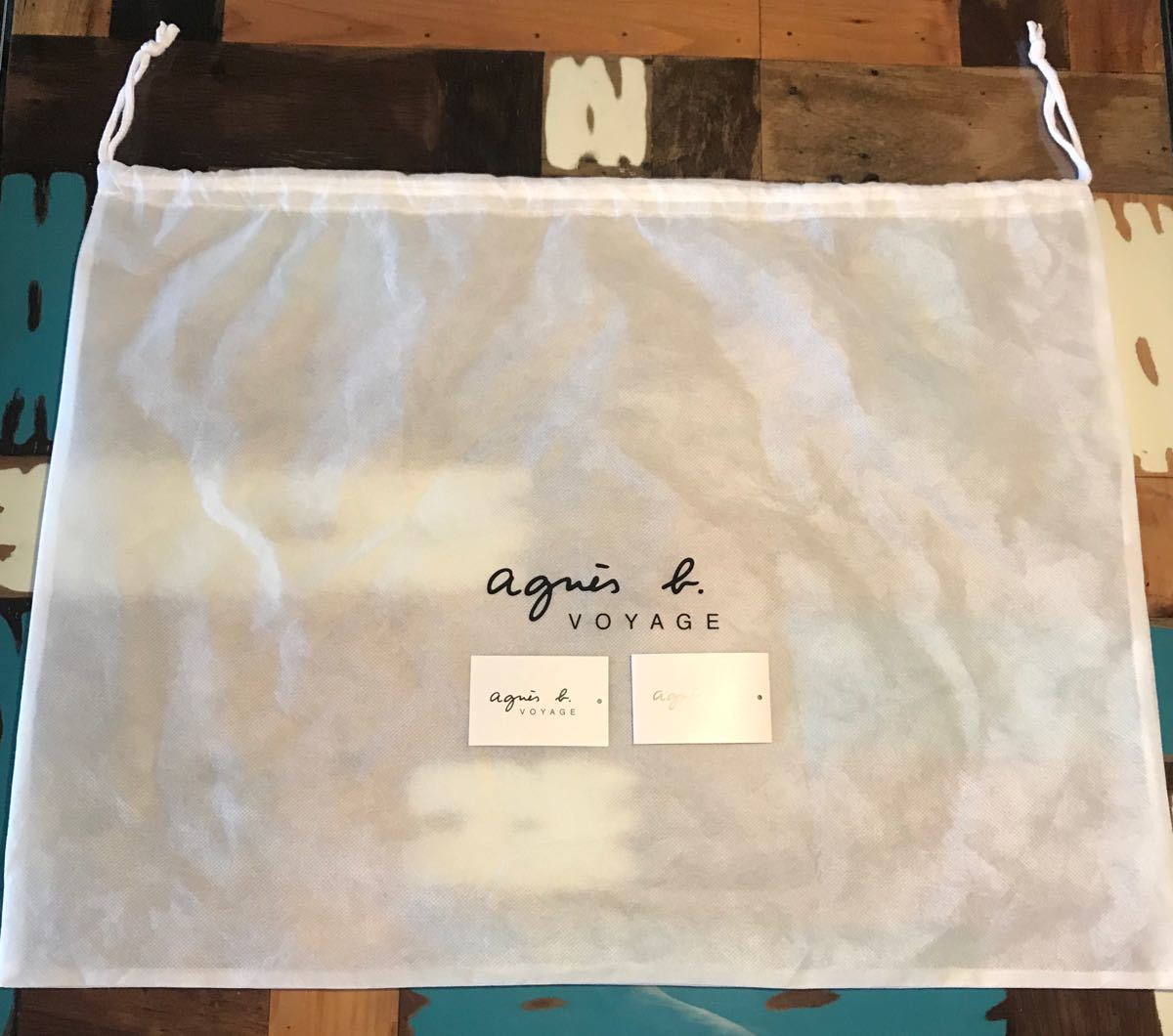 新品未使用 agnes b VOYAGE アニエスベー ボヤージュ ファスナー 新品未使用 agnes b VOYAGE アニエスベー ボヤージュ ファスナー