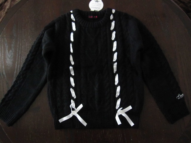 lovetoxic Rav toki Schic лента есть свитер черный M 150