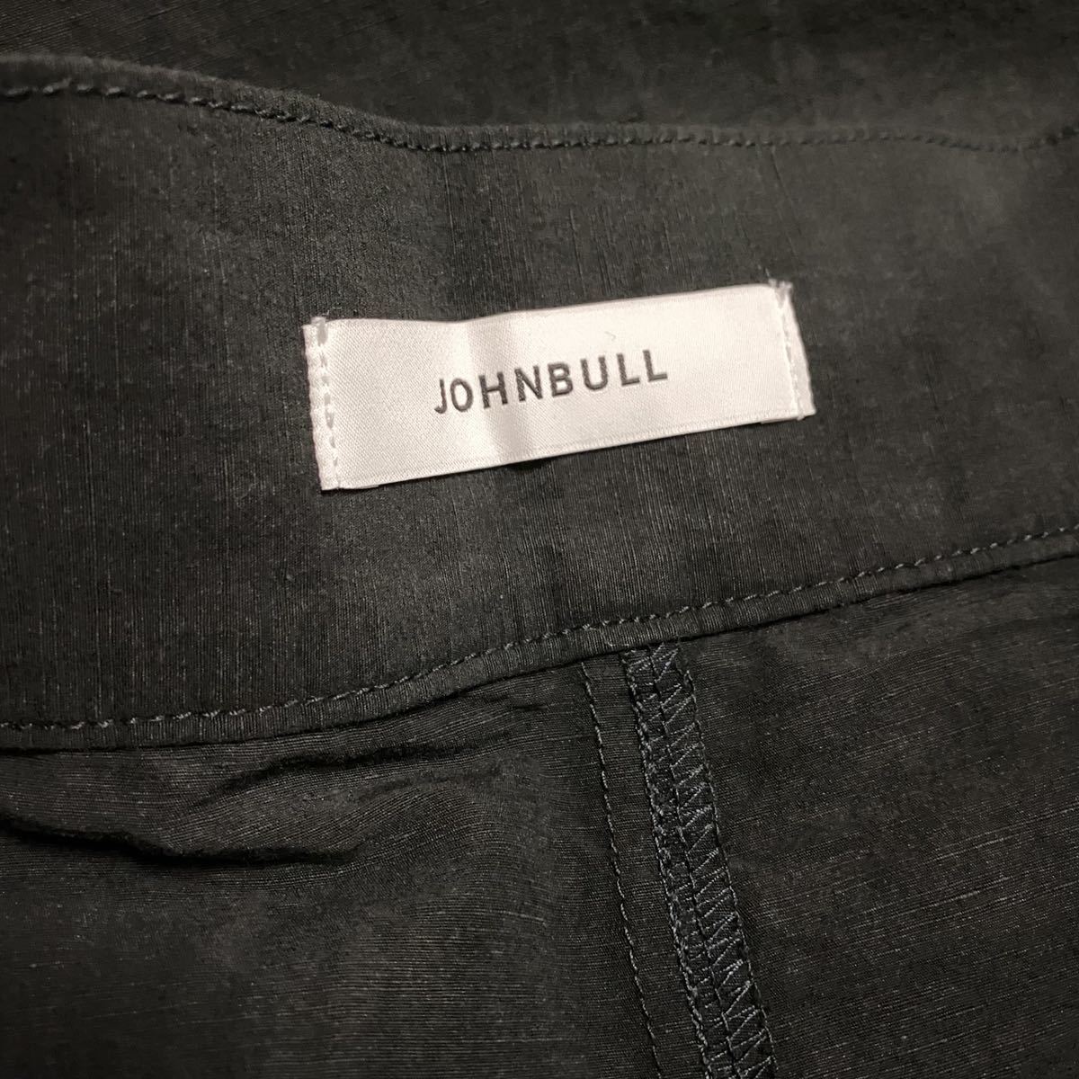 即納 johnbull ジョンブル イージーマリンパンツ ワイドパンツ ブラック S