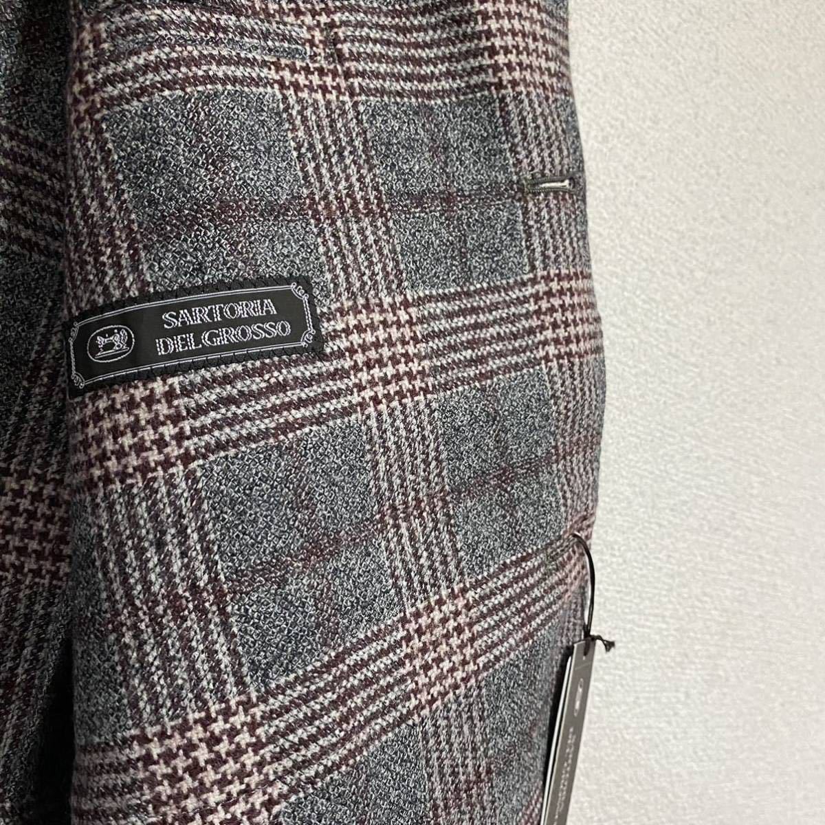 即納】 SARTORIA DEL GROSSO Lanificio Campore ウールテーラード