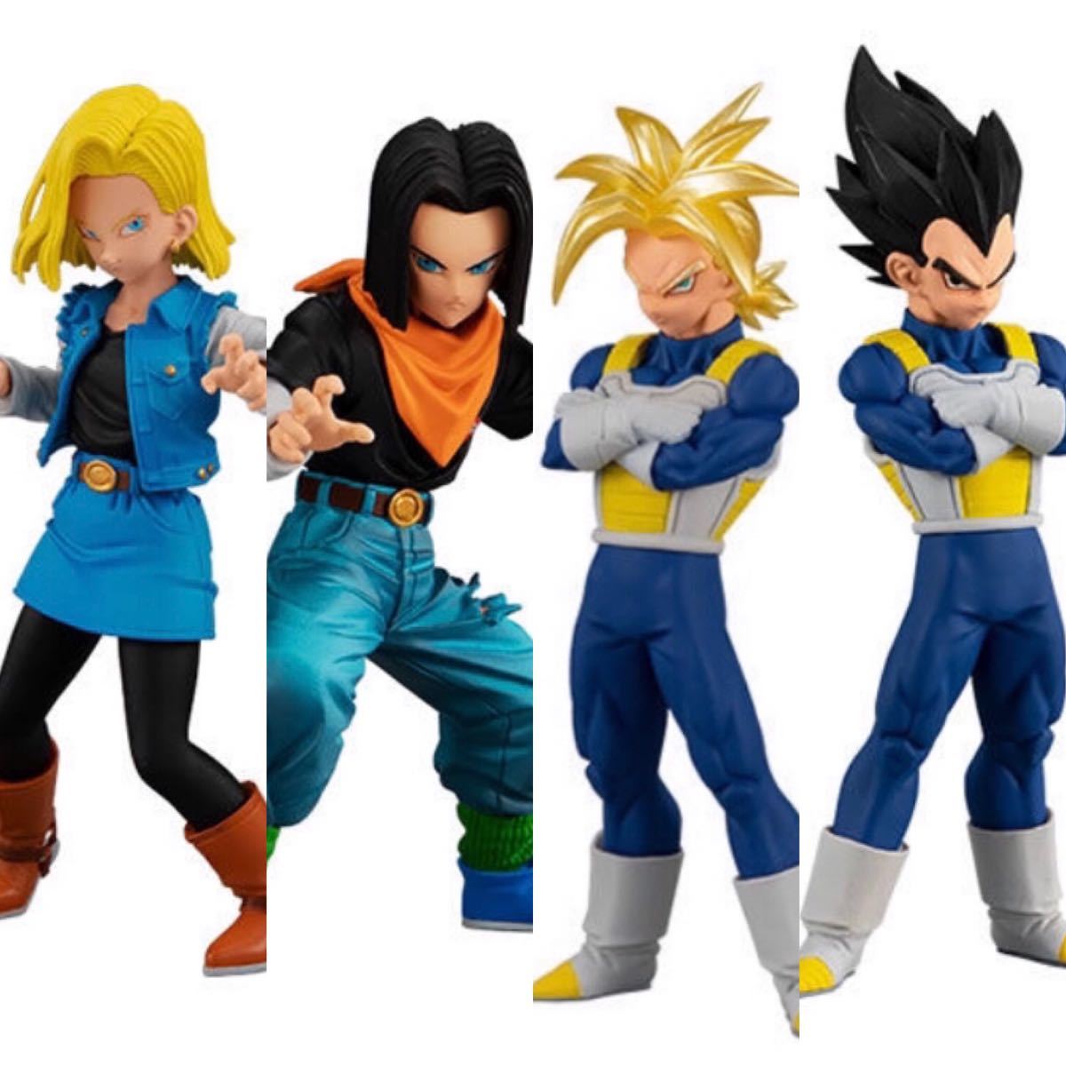 Paypayフリマ レア ドラゴンボール Hg ガチャ 人造人間17号 18号 ベジータ トランクス 新品未開封4点 Paypayフリマ レア ドラゴンボール Hg ガチャ 人造人間17号 18号 ベジータ トランクス 新品未開封4点