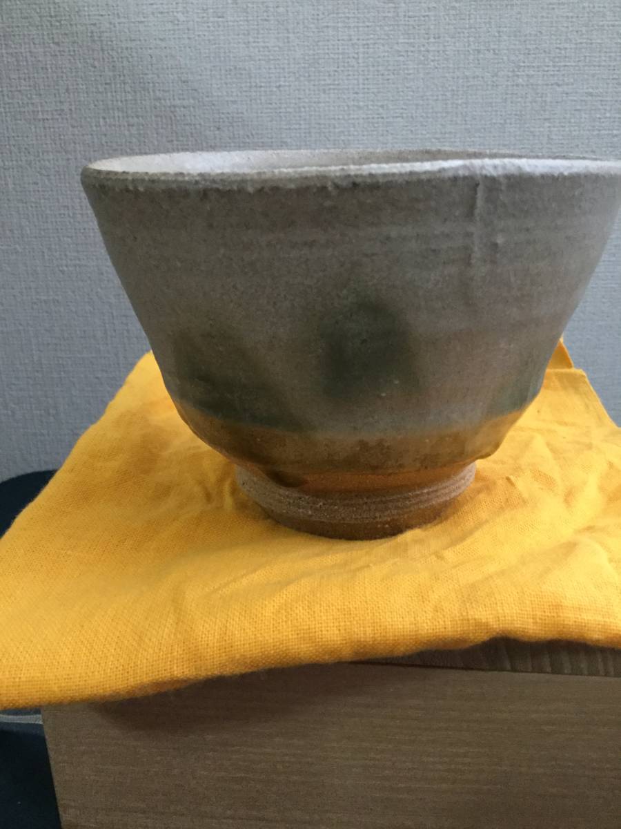  茶道具茶碗　鈴木八郎　お題歌茶碗　