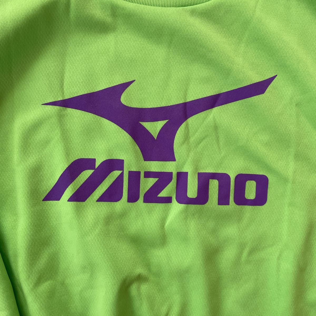 MIZUNO Mizuno p Ractis shirt short sleeves T-shirt polyester S size 