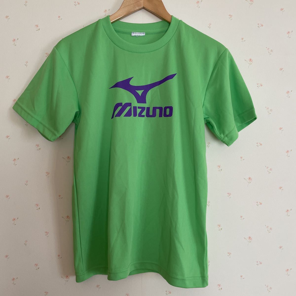 MIZUNO Mizuno p Ractis shirt short sleeves T-shirt polyester S size 