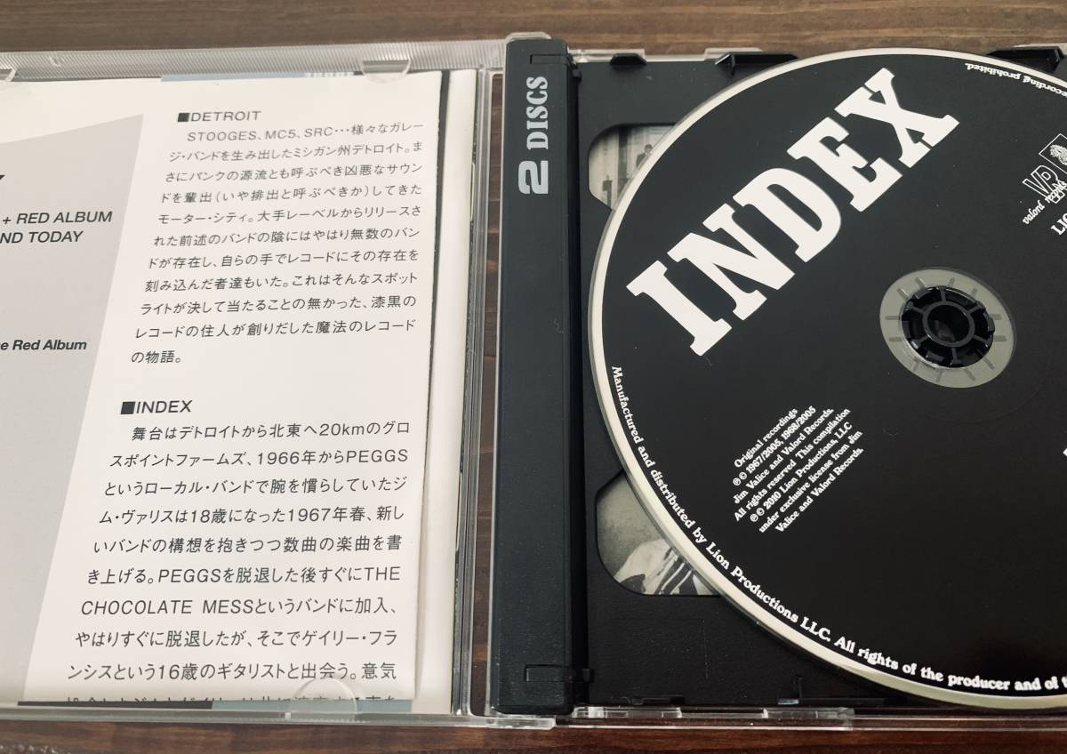 Index - Black Album / Red Album / Yesterday & Today 幻覚目録 CD 国内盤_画像2