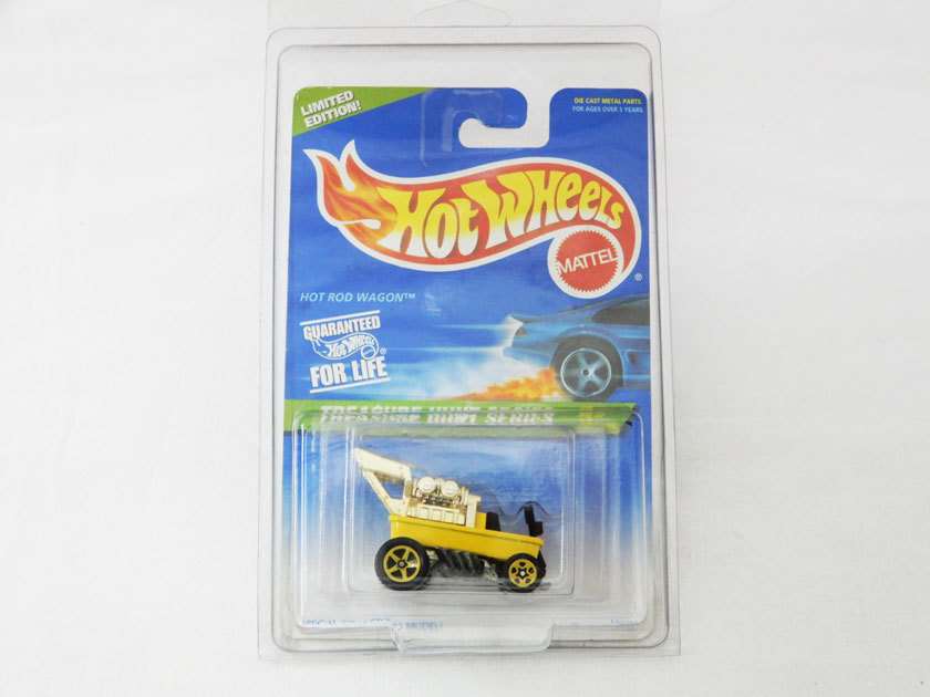 ラジオフライヤー Hot Wheels TREA$URE HUNT SERIES HOT ROD WAGON ＄トレジャーハント＄ Wブリスタータイプ 長期在庫品【管理No21010】の画像1