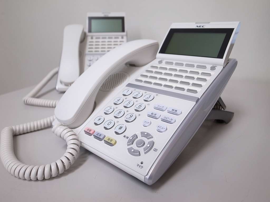 買得 □【☆DG型☆】 NEC UX 24ボタンIP電話機 【ITZ-24DG-2D(WH)TEL