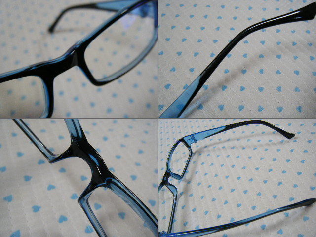  No-brand PC очки * очки прозрачный голубой цвет BLUE LIGHT:38.5% cut персональный компьютер / смартфон / мобильный игра и т.д. Япония жизнь специальный сувенир 