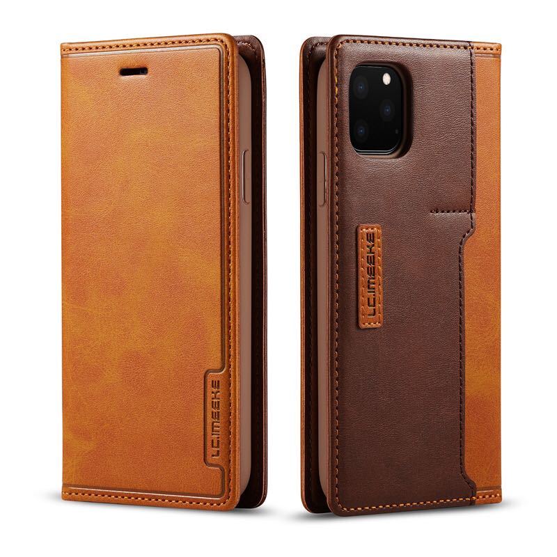 2020 model iPhone12 pro max leather case iPhone12Pro max case 6.7 -inch card storage notebook type 4