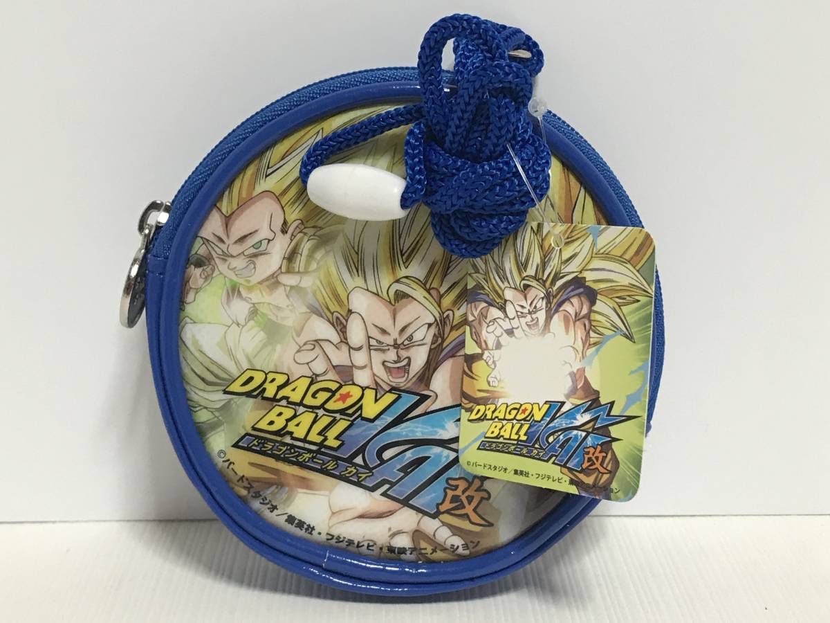 激レア ドラゴンボール・改 ネックポーチ ブルー 未使用品 DB グッズ ポーチ 超サイヤ人 孫悟空_画像1