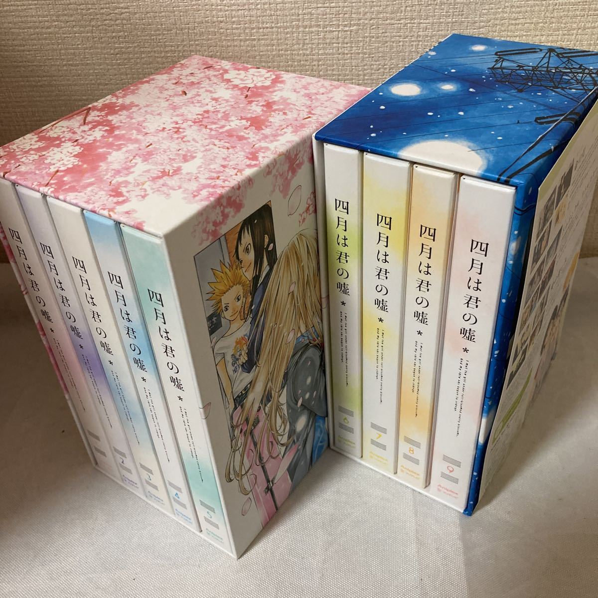 四月は君の嘘　Blu-ray 収納BOX 全巻　box 4月は　ブルーレイ　アニメ