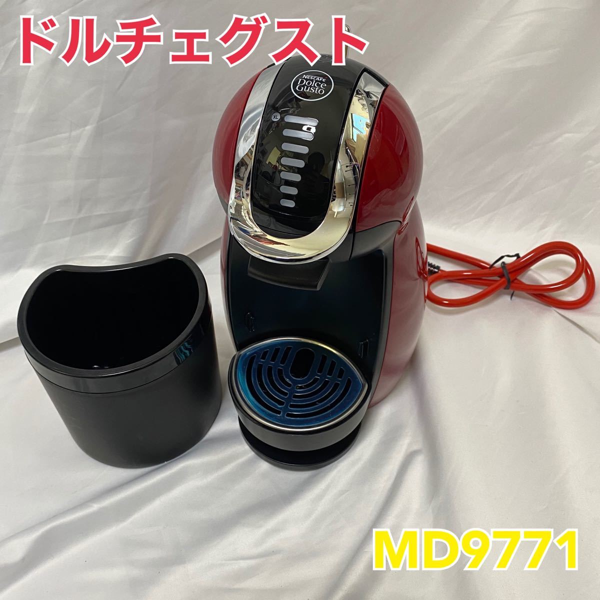 ネスカフェドルチェグスト NESCAFE コーヒーメーカー レッド MD9771