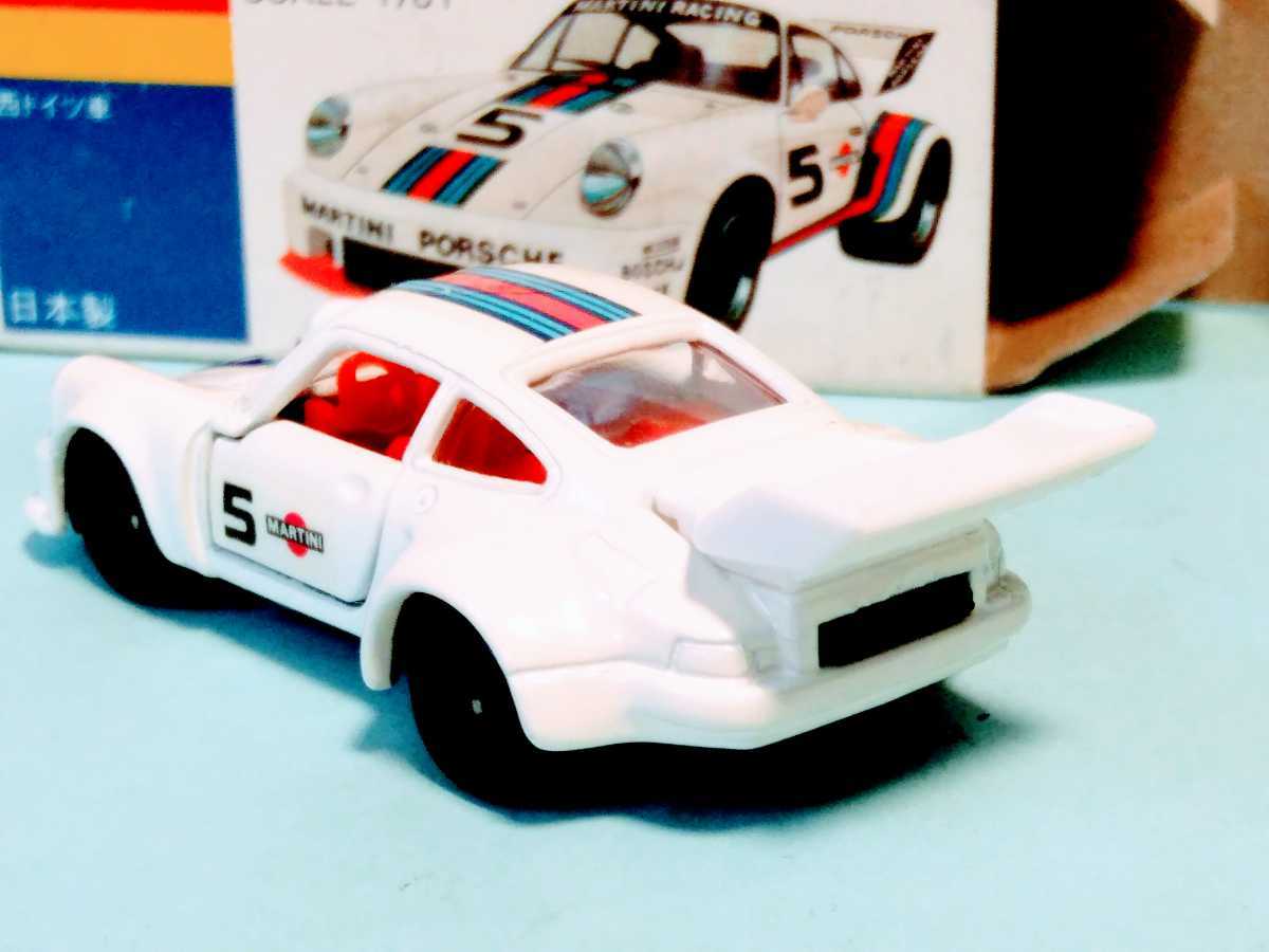 当時もの美品!! トミカ青箱 日本製 F31 ポルシェ935ターボ